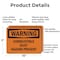 Signmission Combustible Dust Hazard Present OSHA Warning Sign, Aluminum, 10in W x 7in L, 2PK OS-2PACK-WS-A-710-L-12024 - alternate 5